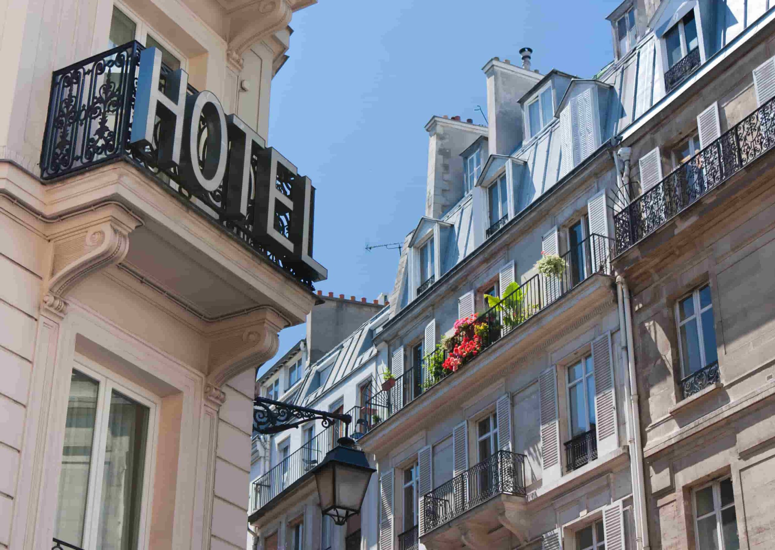 hotel in french city