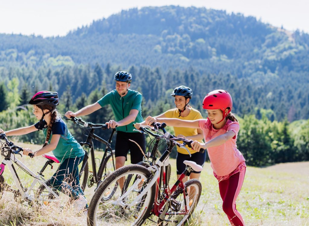 family bike tour