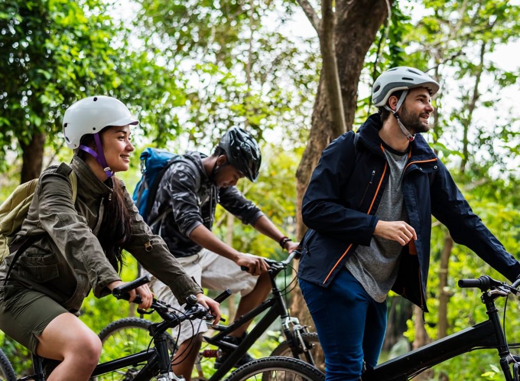 guided bike tour france